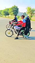 Papu k kam chek karo_viral motorbike shorts#uswahkhan