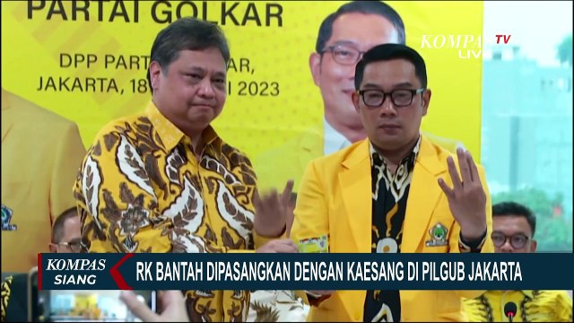 Ridwan Kamil Buka Suara soal Isu Dirinya yang Dipasangkan dengan Kaesang Pangarep di Pilkada