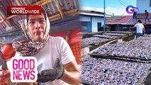 Aaron Maniego, sinubukan ang pagdadaing ng isda sa Hagonoy, Bulacan! | Good News