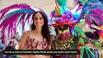 Meghan Markle accusée d'en faire beaucoup trop en Colombie avec Harry, elle parade avec des bijoux de Diana (PHOTOS)