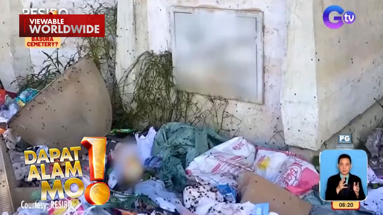 Sementeryo sa Noveleta, Cavite, tila naging dumpsite dahil sa tambak na mga basura | Dapat Alam Mo!