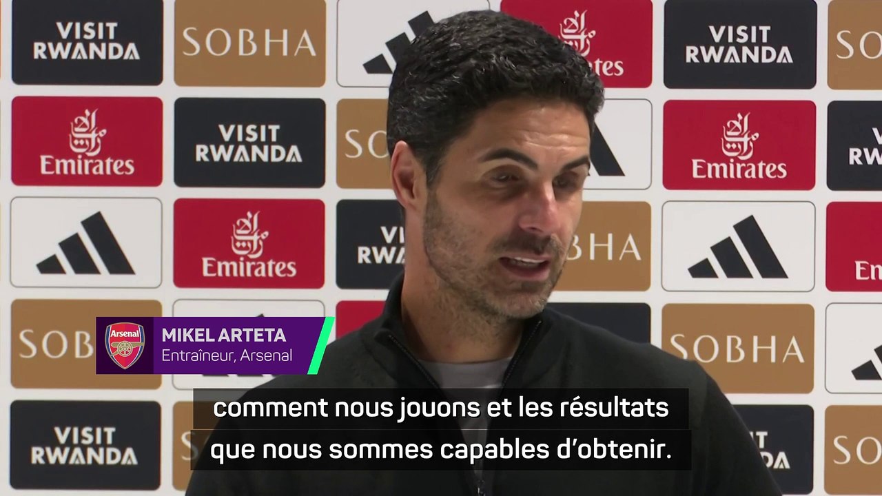 Arteta : “Nous avons gagné de manière convaincante”