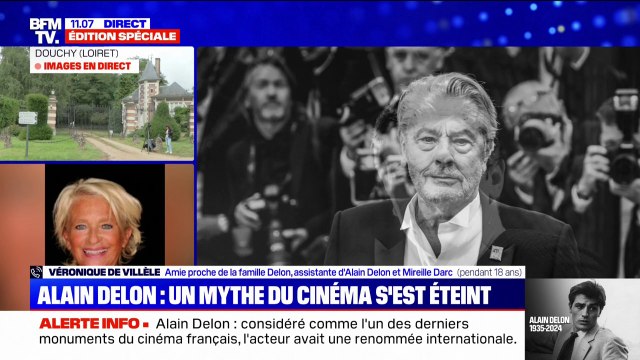 Je garde le souvenir de l'ami incroyable qu'il était : Véronique de Villèle, amie proche de la famille Delon, effondrée de tristesse après l'annonce de la mort de l'acteur