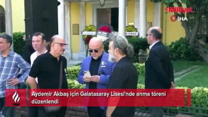 Aydemir Akbaş'a veda! 'Beni bekledi, yarım saat sonra vefat etti'