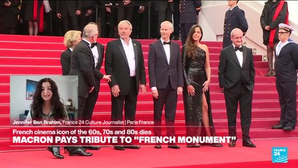 A look at French movie legend Alain Delon's life