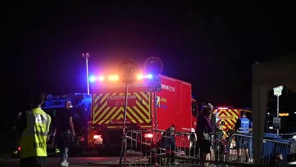 Al menos 23 heridos por el incendio de una noria durante un festival en el este de Alemania