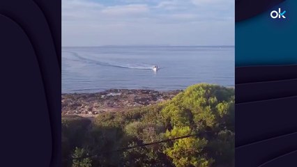 Interceptan una patera con 17 inmigrantes en la costa de S'Estanyol