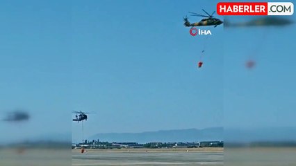 MSB'den yangınlara 15 helikopterle müdahale