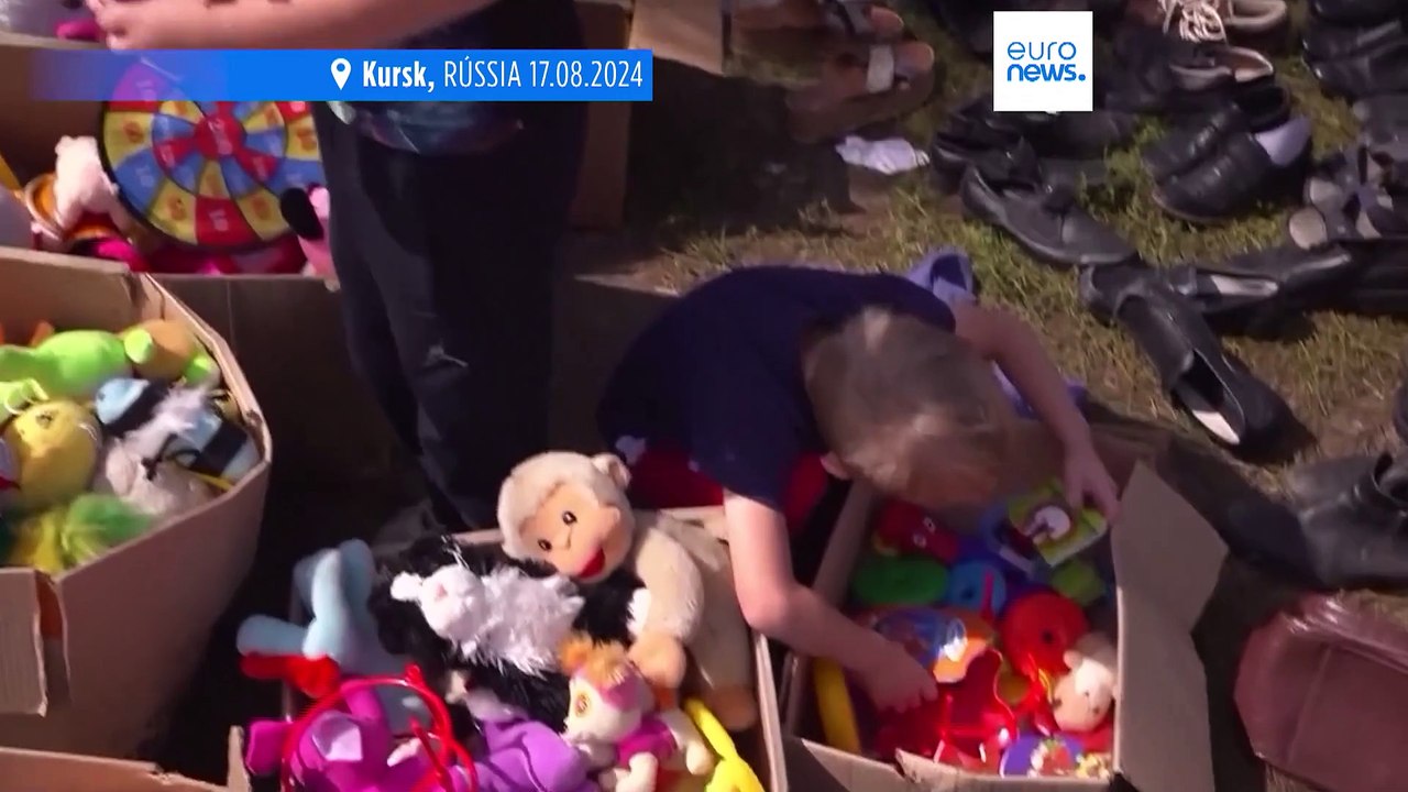 3.000 pessoas transferidas de Kursk para outras regiões russas, enquanto avança a incursão ucraniana