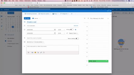 How to COLOUR Categorise an Event on Calendar for Microsoft Office 365 Using a Mac - Basic Tutorial