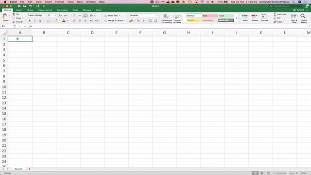 How to MERGE Cells Using Microsoft Excel On a Mac - Basic Tutorial | New