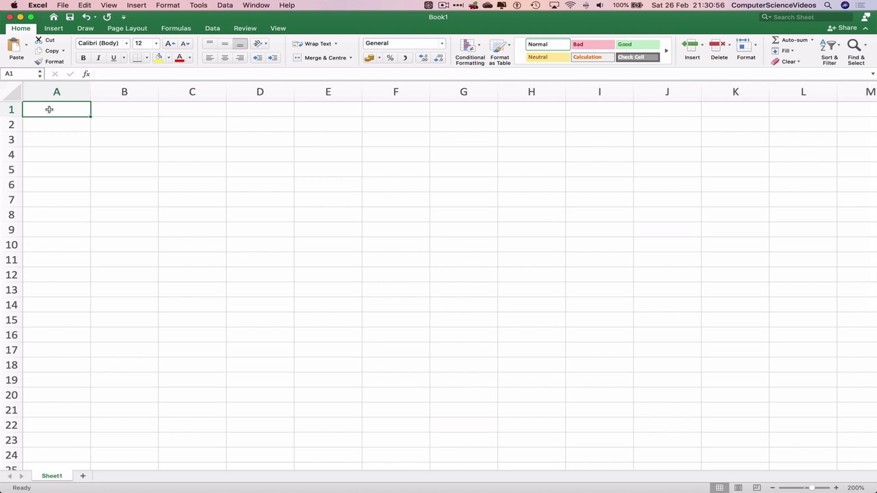 How to MERGE Cells Using Microsoft Excel On a Mac - Basic Tutorial | New