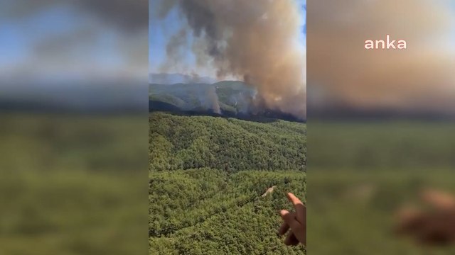 Muğla Ula ve Yatağan ilçelerinde iki ayrı orman yangını başladı