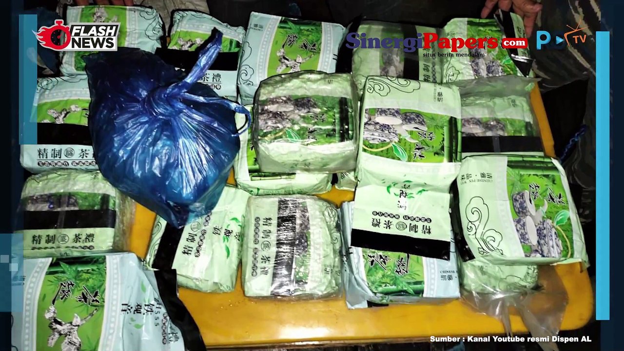 TNI AL Gagalkan Penyelundupan 21 Kilogram Sabu Senilai Rp25 Milyar di Perairan Muara Bagan, Sumatra Utara