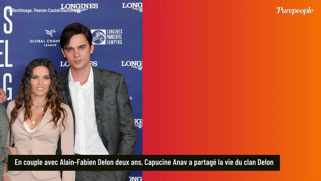 Capucine Anav, ex-compagne d'Alain-Fabien Delon, rend hommage à Alain Delon : elle évoque leurs moments privilégiés
