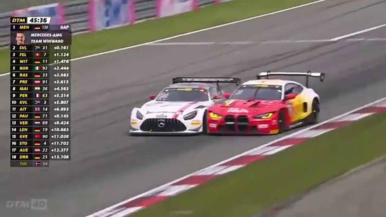 DTM 2024 Nurburgring Race 2 Engel Van Der Linde Epic Battle 1ST