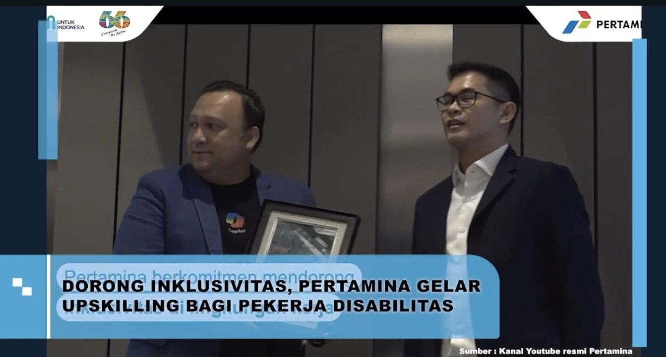 Dorong Inklusivitas, Pertamina Gelar Upskilling Bagi Pekerja Disabilitas