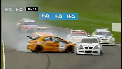 BTCC Crashes 2008