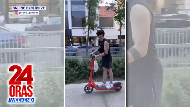 ONLINE EXCLUSIVE: Bonding nina Hello, Love, Again stars Alden Richards, Kathryn Bernardo at Joross Gamboa, pinusuan ng fans | 24 Oras Weekend