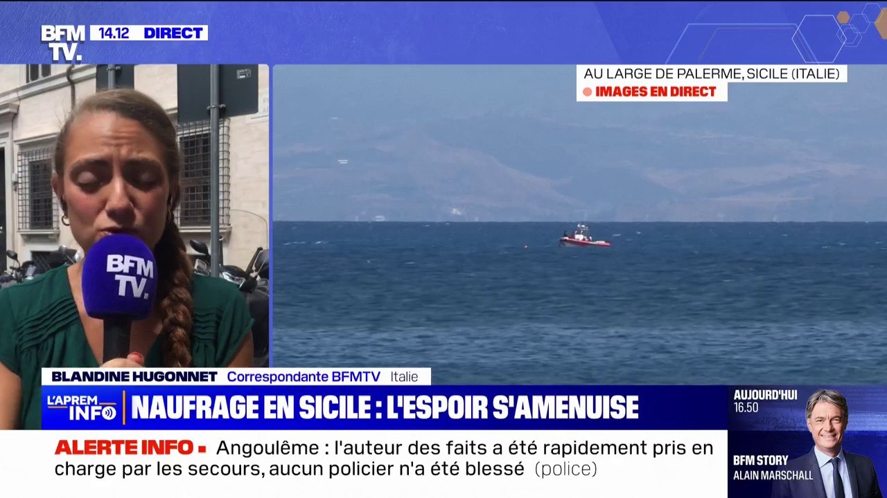 Naufrage en Sicile: les difficultés rencontrées par les sauveteurs pour entrer dans l'épave