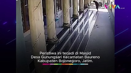 Tampang Pria Bejat Lecehkan Jemaah Wanita di Masjid