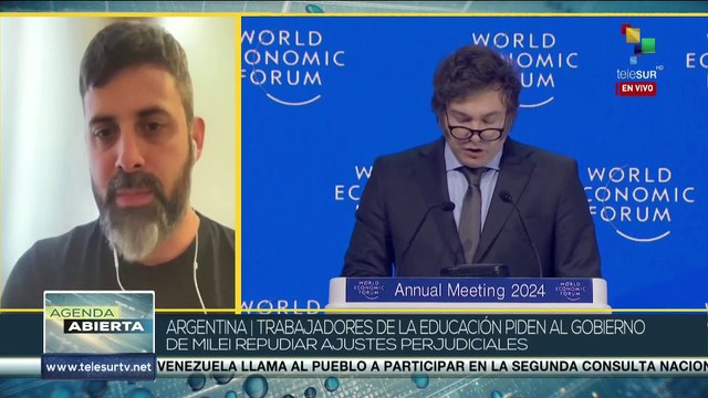 Docentes argentinos exigen mejoras salariales