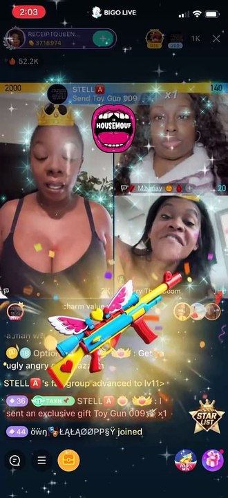 Cherry thee Boom VS Pumpkin, ReceiptQueen & Mezzy | BIGO LIVE