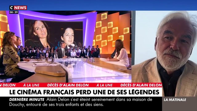 Le dernier des géants : Pascal Praud rend hommage à Alain Delon sur CNews