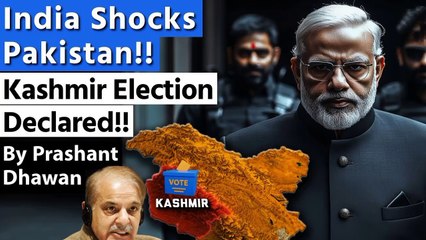 India Shocks Pakistan!! | Kashmir Election Declared