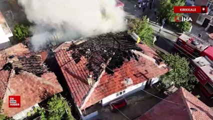 Kırıkkale'de itfaiyecilerin dayanışması objektiflere yansıdı