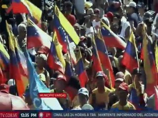 Video herunterladen: Guaireños se movilizaron en defensa de la paz y en respaldo al presidente Nicolás Maduro