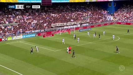 2e j. - La manita de Feyenoord contre PEC Zwolle