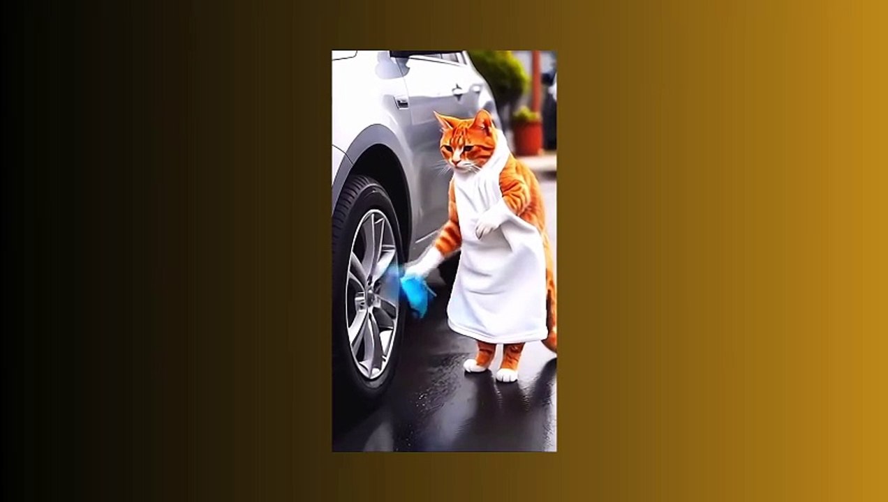 ai cat video