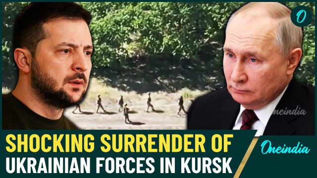 Putin’s Kursk Inferno: Ukrainian Forces Forced into Mass Surrender Amid Fierce Russian Onslaught