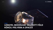 Lengyel műholdat állított Föld körüli pályára a SpaceX