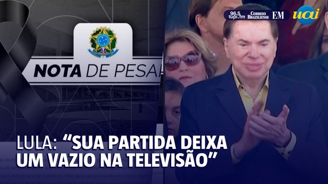Presidente decreta luto oficial de três dias pela morte de Silvio Santos