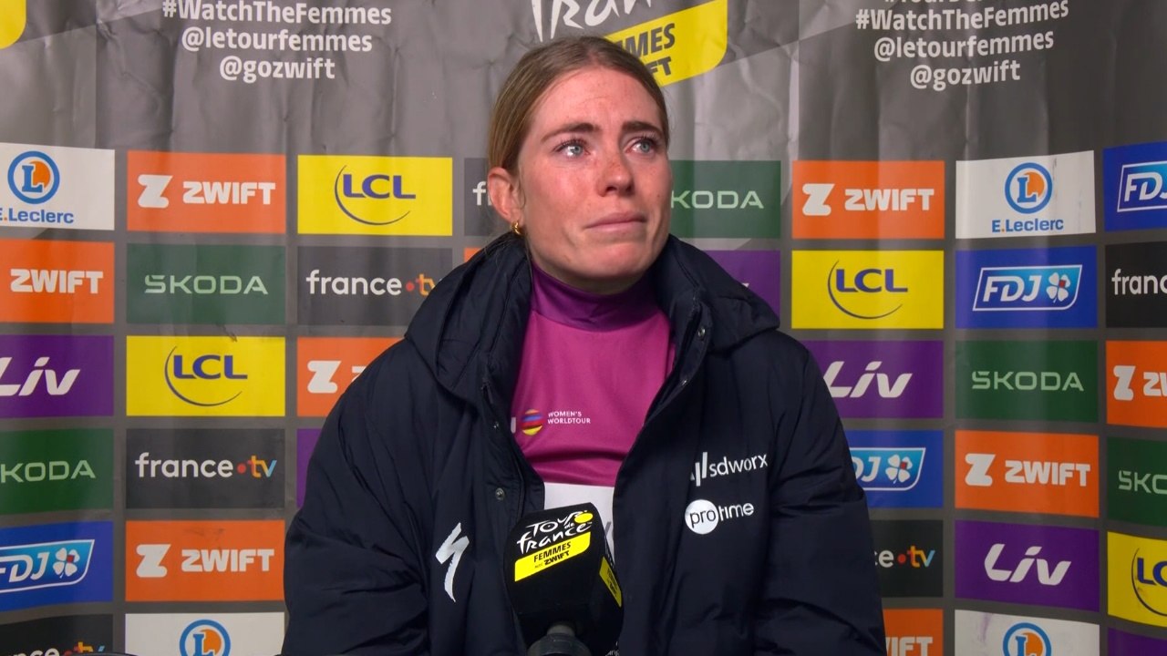 Cycling - Tour de France Femmes 2024 - Demi Vollering : "It’s really painful"