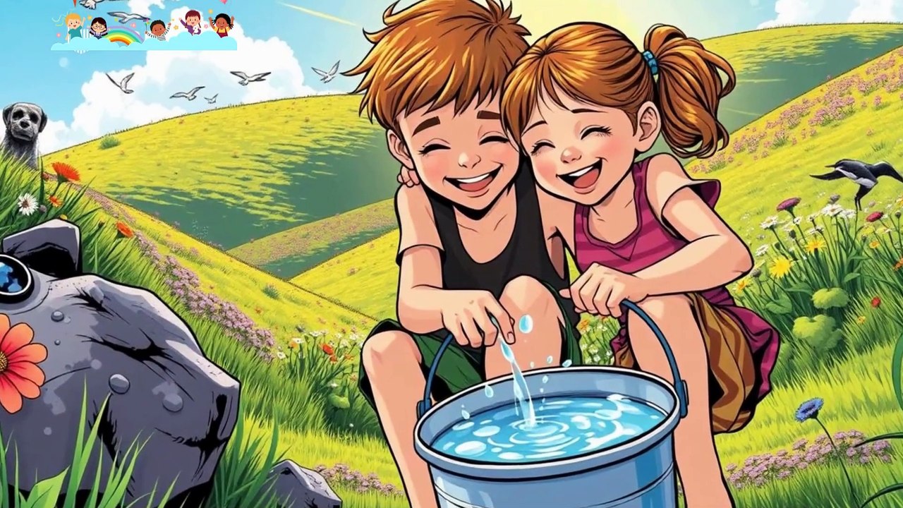 Jack and Jill Nursery Rhyme for Kids