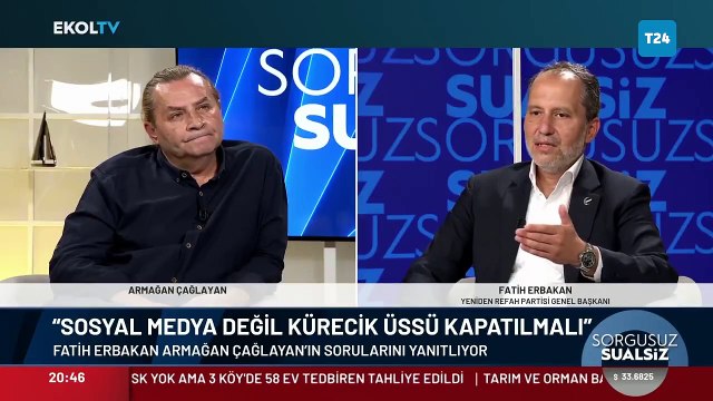 Fatih Erbakan: Milli güvenliği tehdit etmesi durumunda sosyal medya platformlarını kapatmak devletin doğal hakkıdır