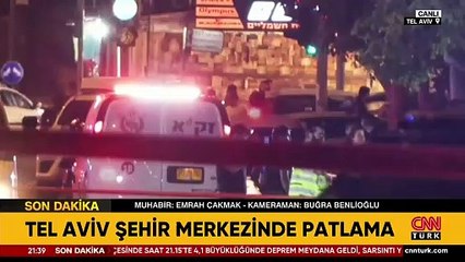 Son dakika... Tel Aviv'de patlama: 1 ölü
