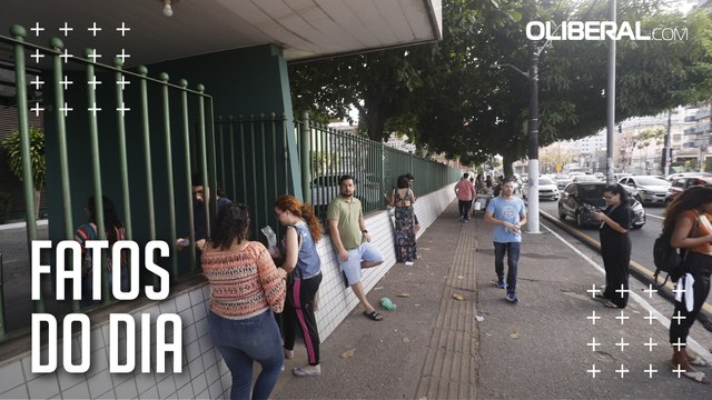 CNU: Candidatos chegam cedo aos locais de prova em Belém