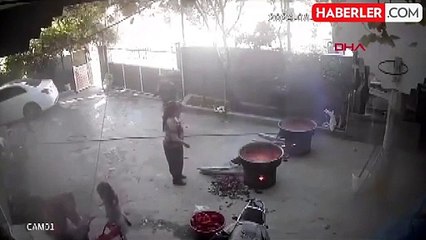 Hatay'da salça kazanında patlama yaşandı