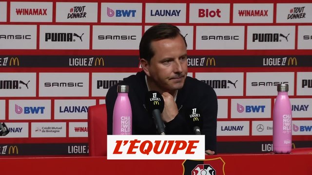 Stéphan : «On a encore beaucoup de travail» - Foot - L1 - Rennes
