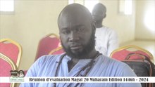 Réunion d'évaluation Magal 20 Muharam Edition 2024
