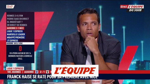 Auxerre fait tomber Nice pour son retour en Ligue 1 - Foot - L1