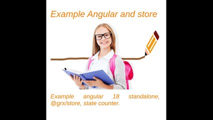 application made with @ngrx/store and angular standalone