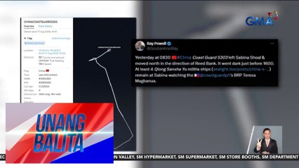 PHL Coast Guard – May karapatan ang Pilipinas na manatili sa Escoda Shoal at hindi kailangan ng permiso ng ibang bansa | Unang Balita