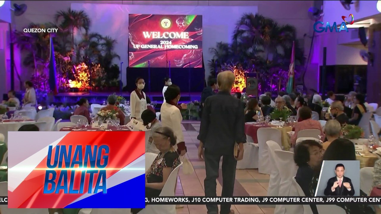 Ilang U.P. alumni, nagtanghal sa kanilang general alumni homecoming | Unang Balita