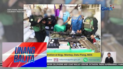 Mahigit P1M halaga ng hinihinalang shabu, nasabat; 5, arestado | Unang Balita