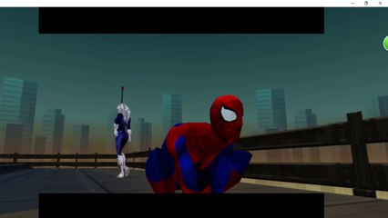 (Dreamcast)  Spiderman---Gameplay level 1 The Bank Heist